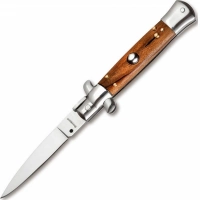 Автоматический складной нож нож Magnum Sicilian Needle Olive Wood, сталь 440A, рукоять дерево, 01MB279 купить в Абакане