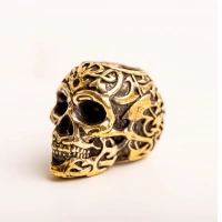 Бусина Triball Skull, бронза купить в Абакане