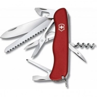 Мультитул Victorinox Outrider 0.8513, сталь X50CrMoV15, рукоять нейлон, красный купить в Абакане