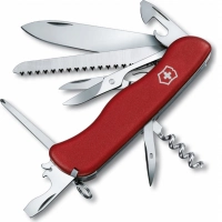 Мультитул Victorinox Outrider, сталь X50CrMoV15, рукоять нейлон, красный купить в Абакане