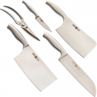 Набор кухонных ножей на подставке HuoHou 6-Piece Stainless Steel Kitchen Knife Set купить в Абакане