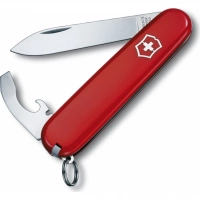 Нож перочинный Victorinox Bantam, сталь X55CrMo14, рукоять Cellidor®, красный купить в Абакане