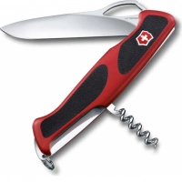 Нож перочинный Victorinox RangerGrip 63, сталь X55CrMo14, рукоять полиамид, красно-чёрный купить в Абакане