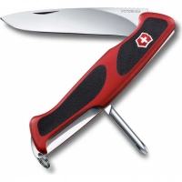 Нож перочинный Victorinox RangerGrip, сталь X50CrMoV15, рукоять нейлон, красно-чёрный купить в Абакане