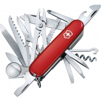 Нож перочинный Victorinox SwissChamp, сталь X55CrMo14, рукоять Cellidor®, красный купить в Абакане