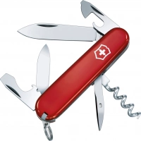 Нож перочинный Victorinox Tourist, сталь X55CrMo14, рукоять Cellidor®, красный купить в Абакане