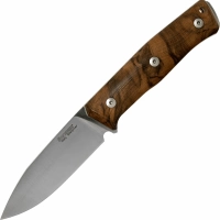 Нож с фиксированным клинком LionSteel B35, сталь Sleipner, рукоять ореховое дерево купить в Абакане