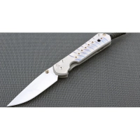 Нож складной Chris Reeve Large Sebenza 21 L21CGGUN See, сталь CPM S35VN, рукоять титан купить в Абакане