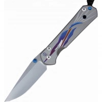 Нож складной Chris Reeve Large Sebenza 21  L21UNIQUE O, сталь CPM S35VN, рукоять титан купить в Абакане