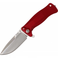 Нож складной LionSteel SR11A RS RED, сталь Uddeholm Sleipner® Satin Finish, рукоять алюминий (Solid®), красный купить в Абакане