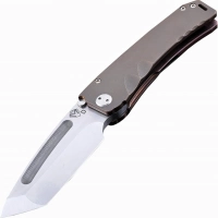 Нож складной Medford Marauder Tanto, сталь D2 Tool Steel, рукоять титановый сплав, бронзовый купить в Абакане